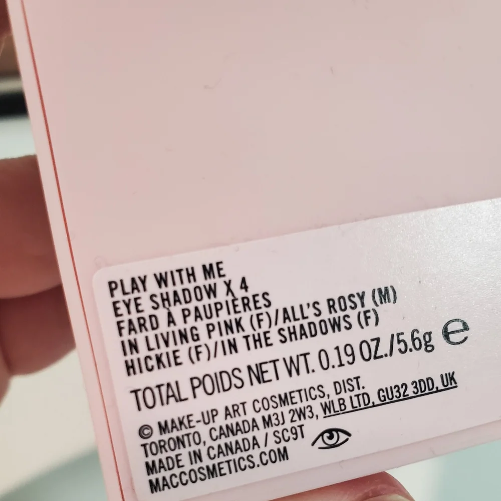 MAC x Patrick Starrr Play With Me Eyeshadow Quad Floral Realness Limited Edition